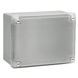 Коробка ответвительная с гладкими стенками, IP56, 240х190 90 м код 54220 DKC от поставщика КабельСпецСтрой Коробка ответвительная с гладкими стенками, IP56, 240х190 90 м код 54220 DKC от поставщика КабельСпецСтрой