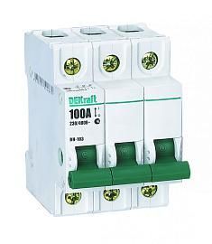 Выключатель нагрузки 3п 100А ВН-103 17063DEK DEKraft SE от поставщика КабельСпецСтрой