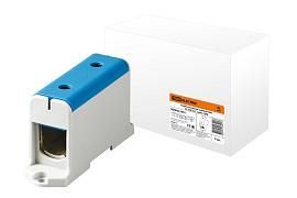 Клемма вводная силовая КВС 2 ввода 35-240 кв.мм синяя TDM SQ0833-0011 от поставщика КабельСпецСтрой