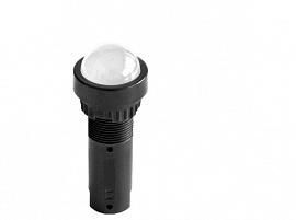 Индикатор сферический, штекерное подкл., уст.размер 16/24, круг., зел., 230В, ASF0F12GG230 DKC от поставщика КабельСпецСтрой