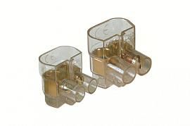 Колодка клеммная соединительная 2х9,5мм. код B162 DKC от поставщика КабельСпецСтрой