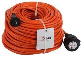 Удлинитель силовой без заземления UPx-1-2x1.5-50m-IP44 в бухте 50м 1 гнездо ПВС 2х1.5 Б0046809 ЭРА от поставщика КабельСпецСтрой